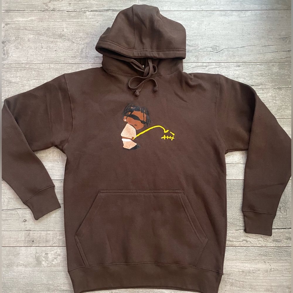 Cactus Jack Travis Scott Brown Hoodie